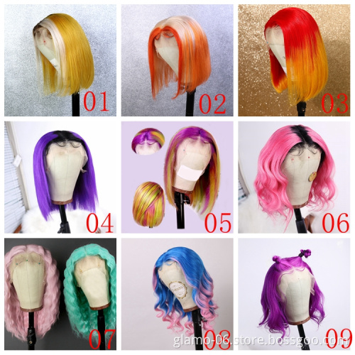 100% Virgin Brazilian Human Hair Lace Front Wigs,Cheap Wholesale Natural Human Hair Wigs For Women,Hd Lace Frontal Wig